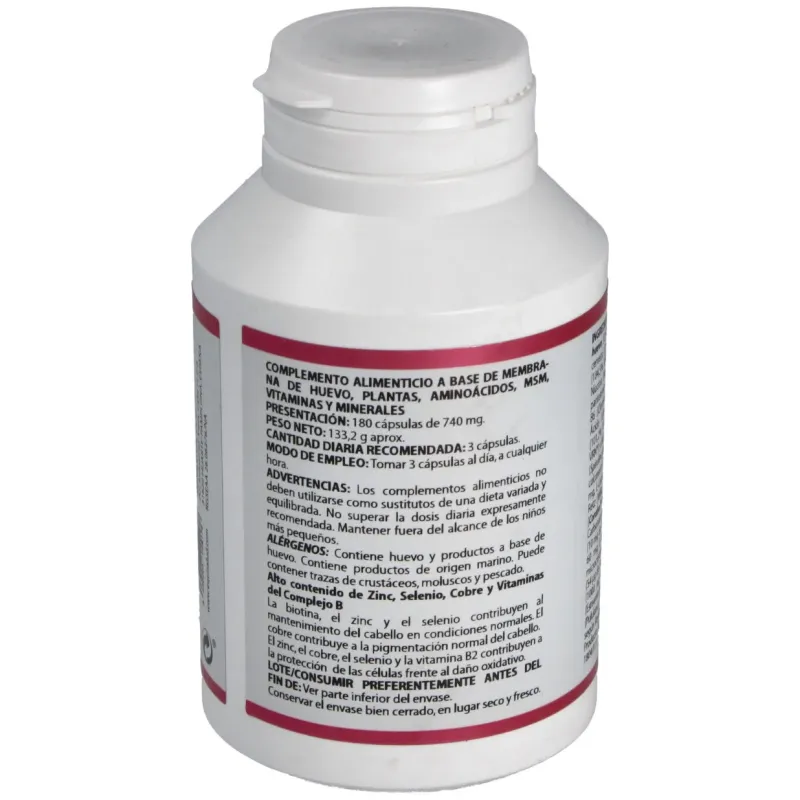 Equisalud holomega hair 180caps | Farmacia Barata