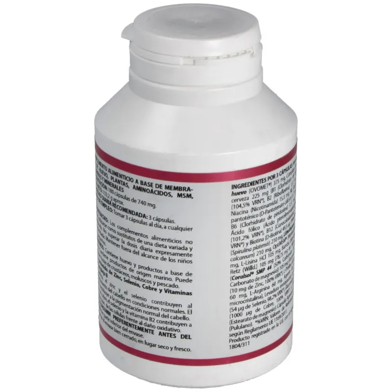 Equisalud holomega hair 180caps | Farmacia Barata