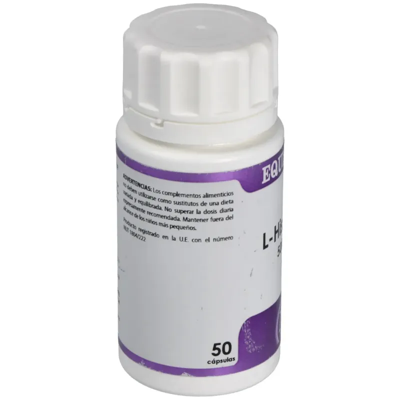 Equisalud l-histidina 500mg 50caps | Farmacia Barata