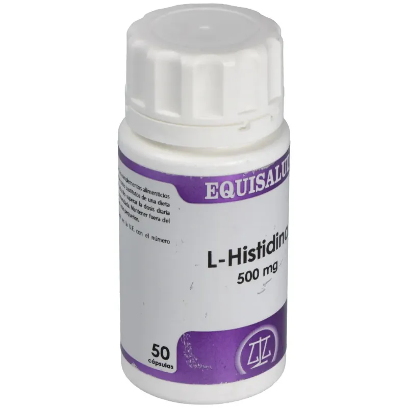 Equisalud l-histidina 500mg 50caps | Farmacia Barata