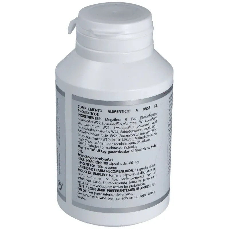 Equisalud microbiota megaflora 9 180caps | Farmacia Barata