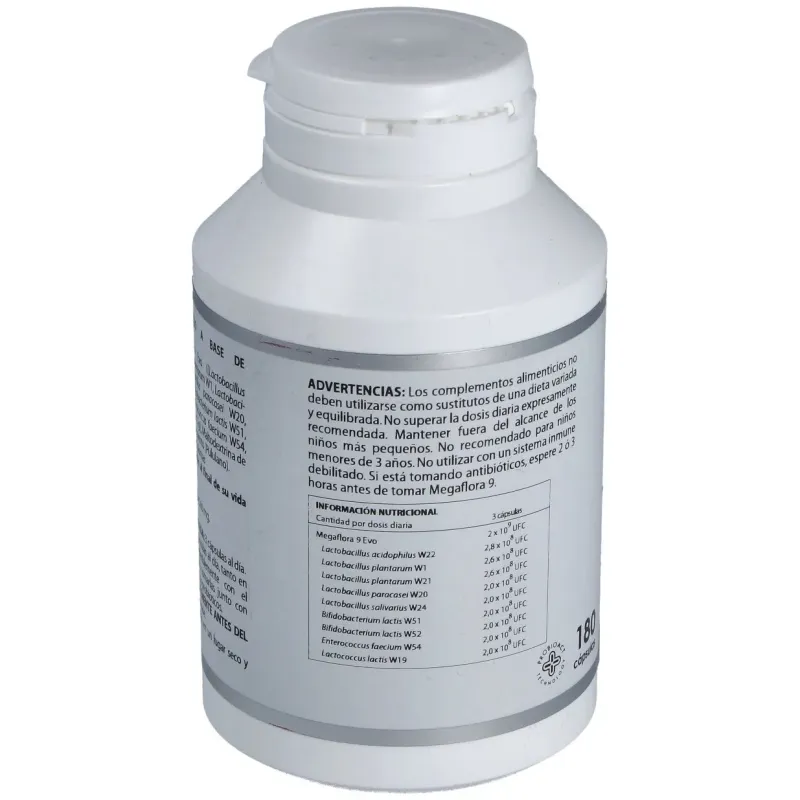 Equisalud microbiota megaflora 9 180caps | Farmacia Barata