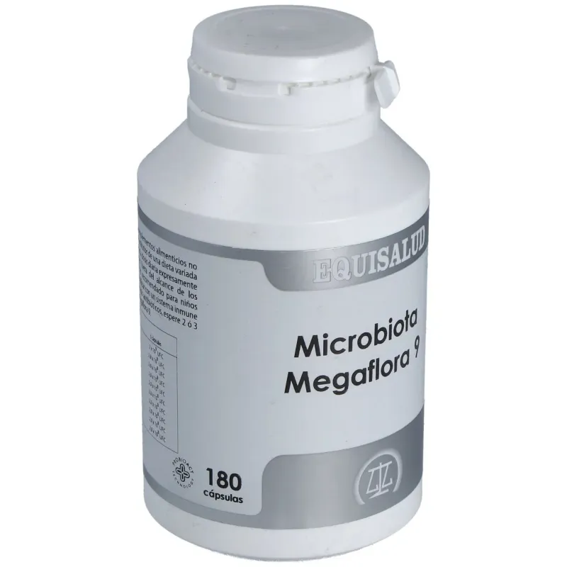 Equisalud microbiota megaflora 9 180caps | Farmacia Barata