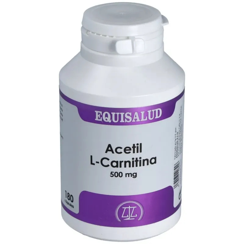 Equisalud acetil l- carnitina 500mg 180caps | Farmacia Barata Equisalud acetil l- carnitina 500mg 180caps | Farmacia Barata