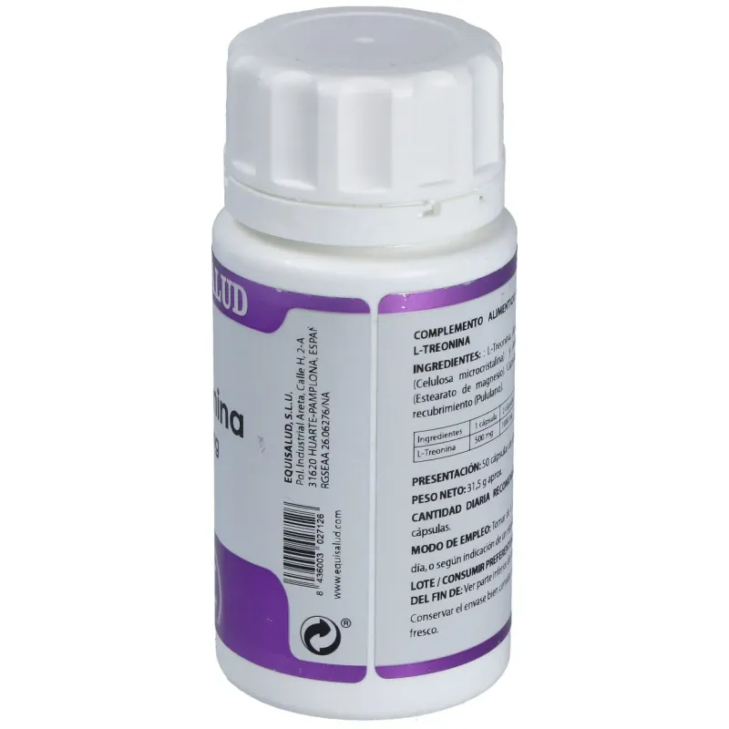 Equisalud l-treonina 500mg 50caps | Farmacia Barata Equisalud l-treonina 500mg 50caps | Farmacia Barata