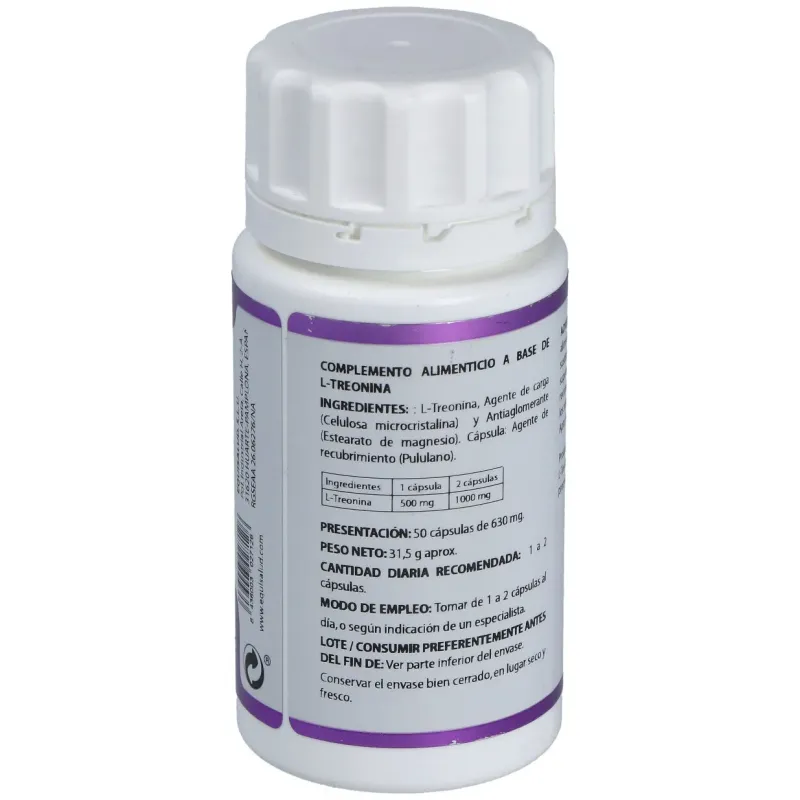 Equisalud l-treonina 500mg 50caps | Farmacia Barata Equisalud l-treonina 500mg 50caps | Farmacia Barata