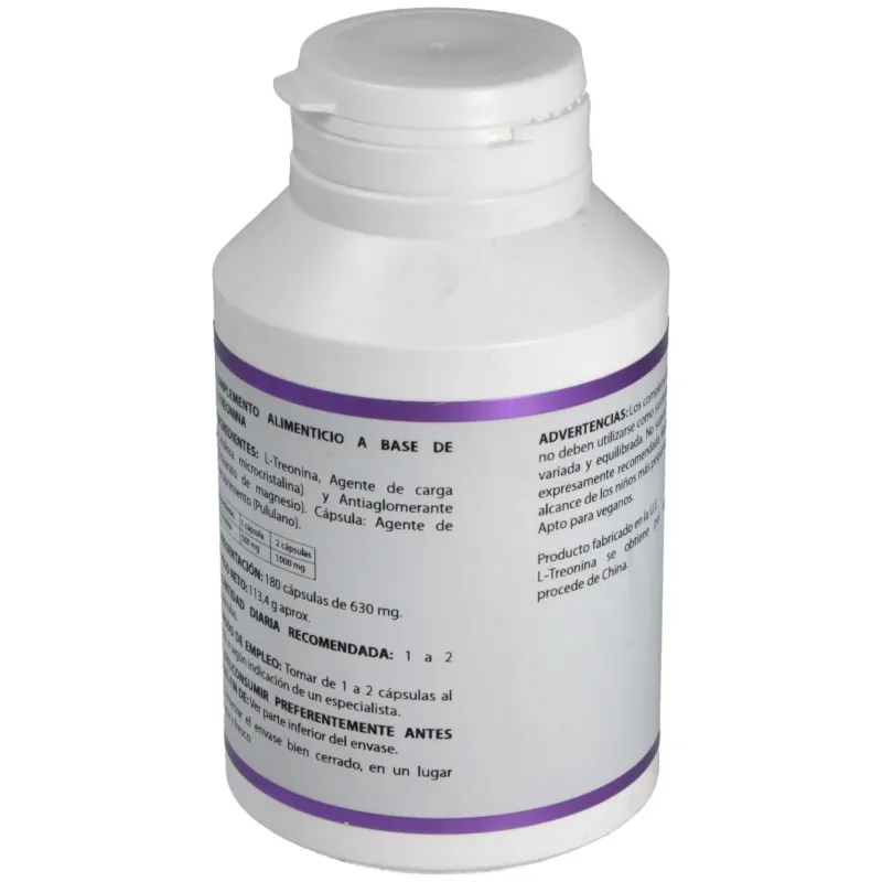 Equisalud aminoácido ltreonina 180 cápsulas | Farmacia Barata