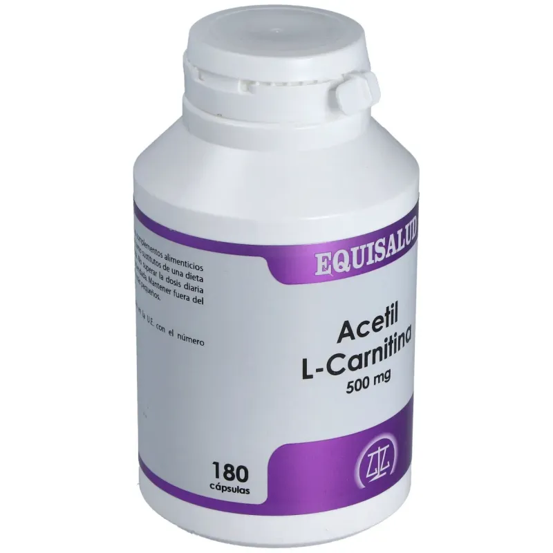 Equisalud acetil l- carnitina 500mg 180caps | Farmacia Barata Equisalud acetil l- carnitina 500mg 180caps | Farmacia Barata
