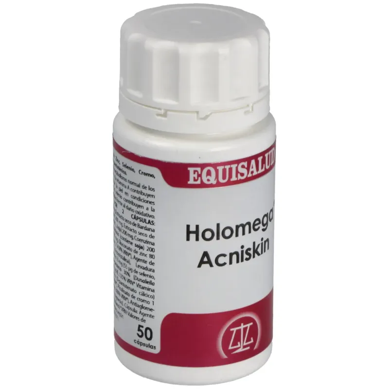 Equisalud holomega acniskin 50caps | Farmacia Barata