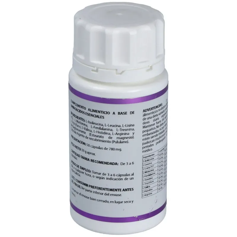 Equisalud aminoacidos esenciales 50caps | Farmacia Barata