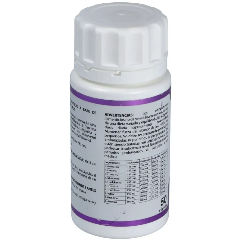 Equisalud aminoacidos esenciales 50caps | Farmacia Barata