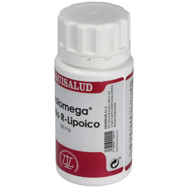 Equisalud holomega acido rlipoico 50 cápsulas | Farmacia Barata