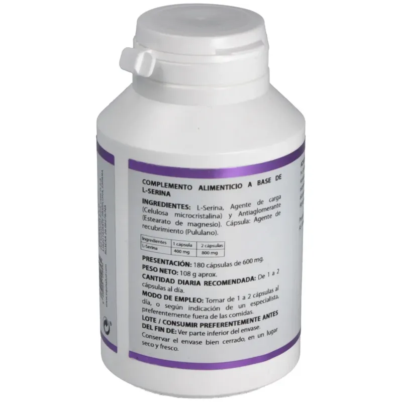 Equisalud l-serina 400mg 180caps | Farmacia Barata