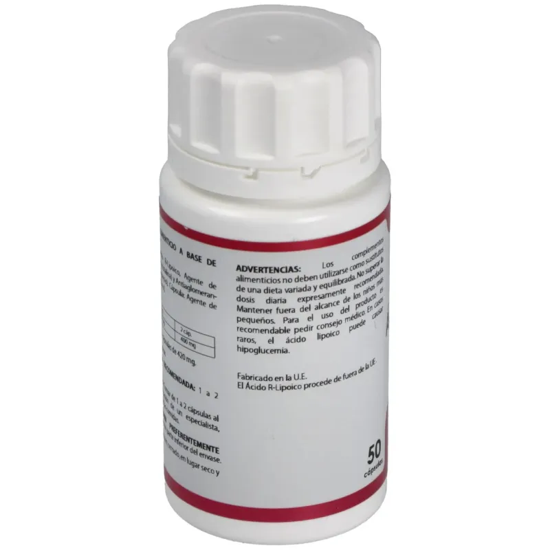 Equisalud holomega acido rlipoico 50 cápsulas | Farmacia Barata