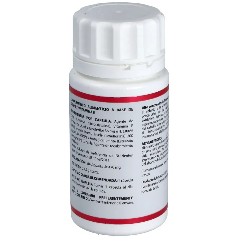 Holomega seleniometionina con vitamina e 50caps | Farmacia Barata Holomega seleniometionina con vitamina e 50caps | Farmacia Barata
