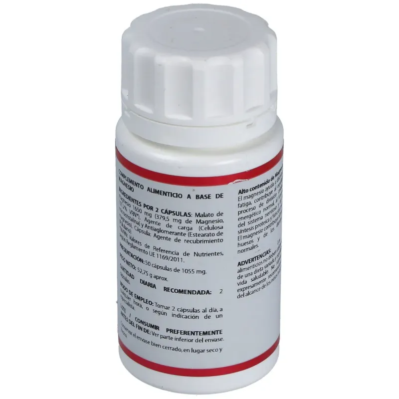 Holomega malato de magnesio 50 cáp. | Farmacia Barata Holomega malato de magnesio 50 cáp. | Farmacia Barata