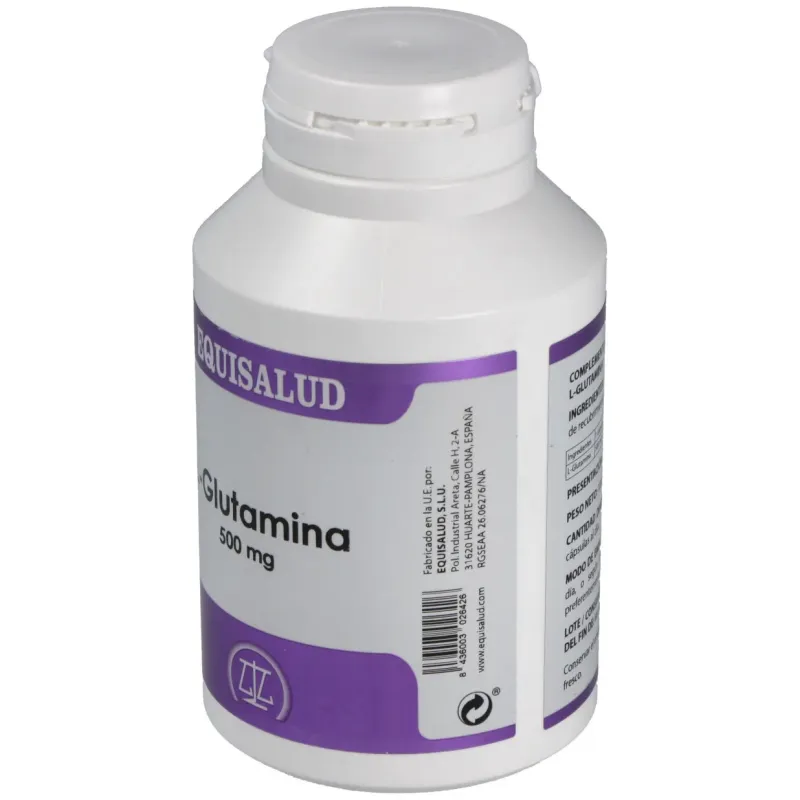 Equisalud l- glutamina 500mg 180caps | Farmacia Barata Equisalud l- glutamina 500mg 180caps | Farmacia Barata