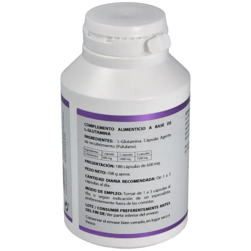 Equisalud l- glutamina 500mg 180caps | Farmacia Barata Equisalud l- glutamina 500mg 180caps | Farmacia Barata