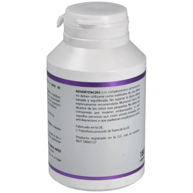 Holomega l-triptofano 180cap. | Farmacia Barata