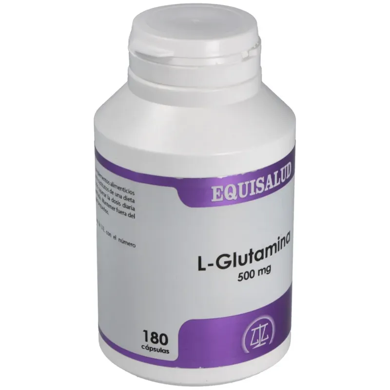 Equisalud l- glutamina 500mg 180caps | Farmacia Barata Equisalud l- glutamina 500mg 180caps | Farmacia Barata