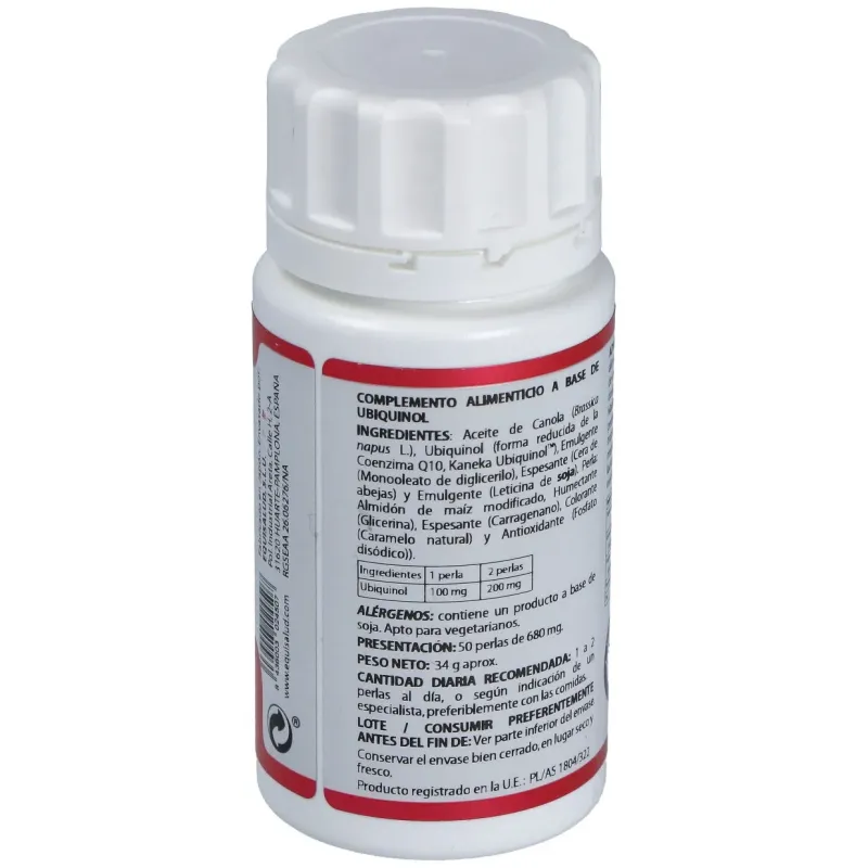 Equisalud holomega ubiquinol 100mg 50 perlas | Farmacia Barata Equisalud holomega ubiquinol 100mg 50 perlas | Farmacia Barata