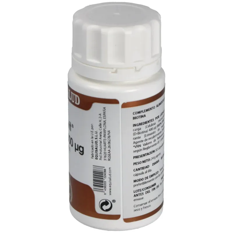 Holovit biotina 400 µg 50cáps | Farmacia Barata