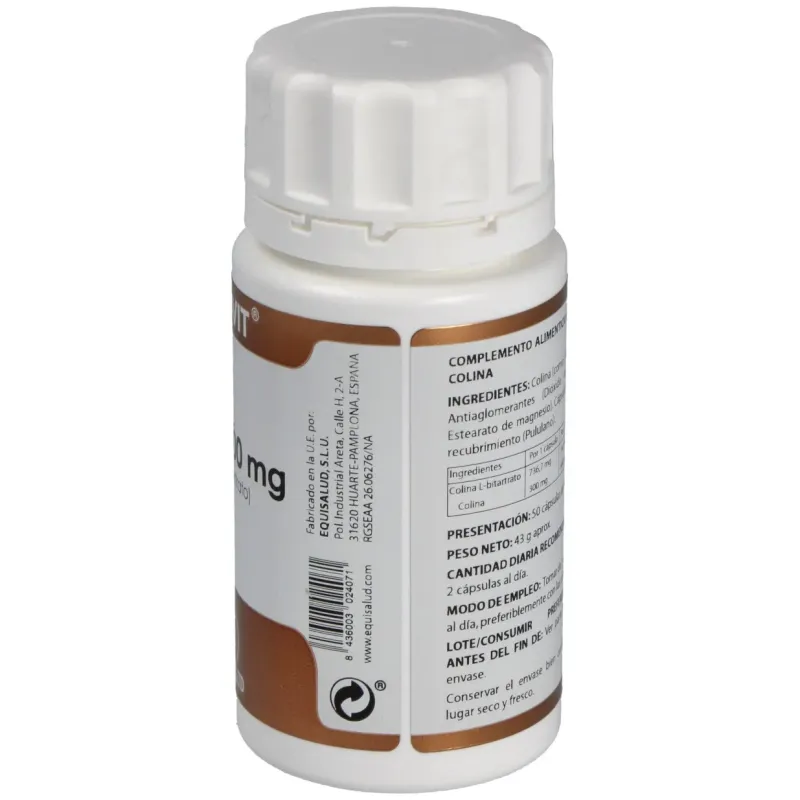 Holovit colina 300mg. 50cap. | Farmacia Barata