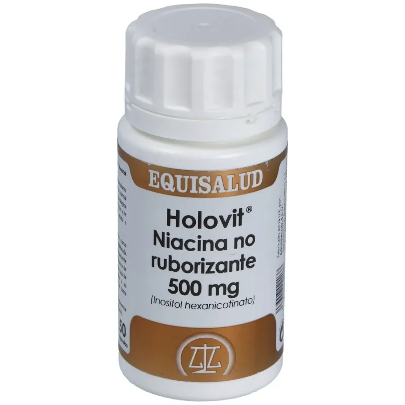 Holovit niacina no ruborizante 500mg. 50cap. | Farmacia Barata Holovit niacina no ruborizante 500mg. 50cap. | Farmacia Barata