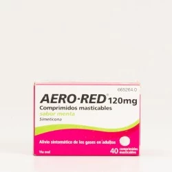 Aero Red 120 mg Menta, 40 Comp.