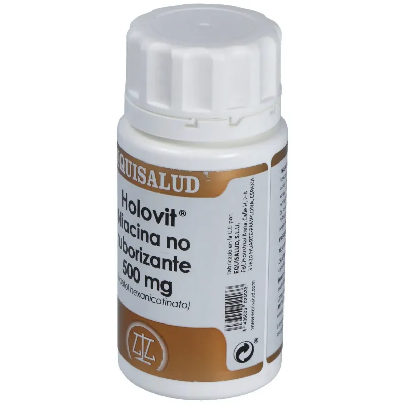 Holovit niacina no ruborizante 500mg. 50cap. | Farmacia Barata Holovit niacina no ruborizante 500mg. 50cap. | Farmacia Barata