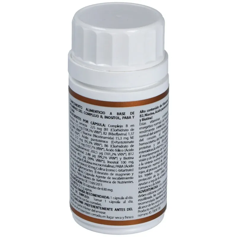 Holovit complejo b 50cap. | Farmacia Barata