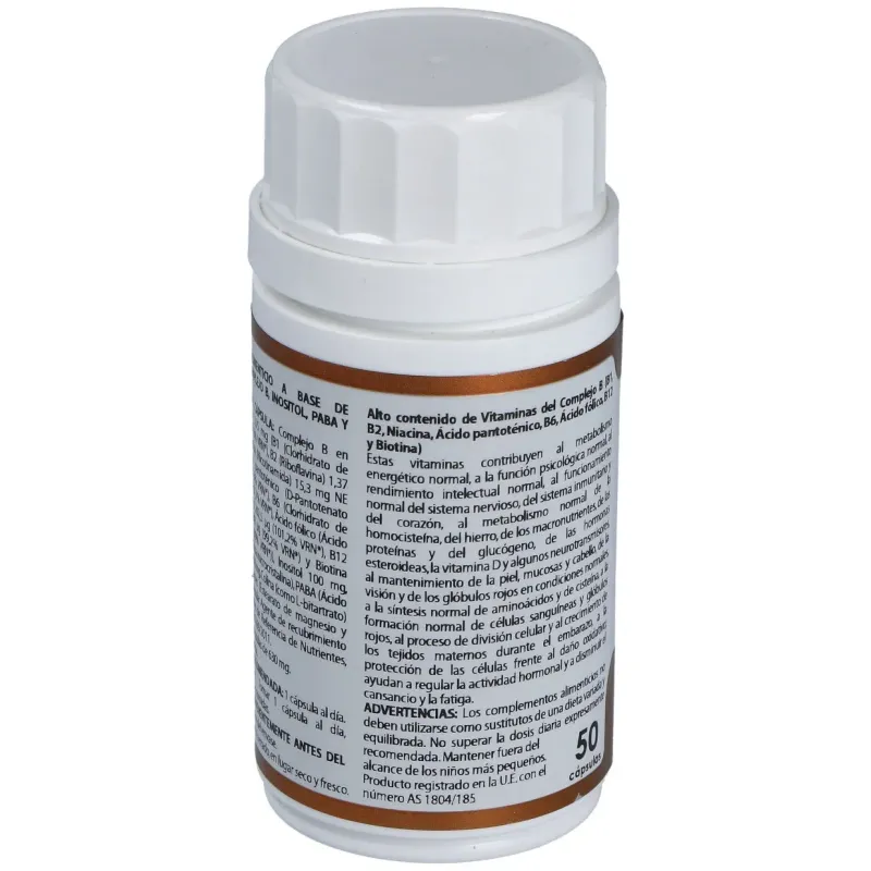 Holovit complejo b 50cap. | Farmacia Barata