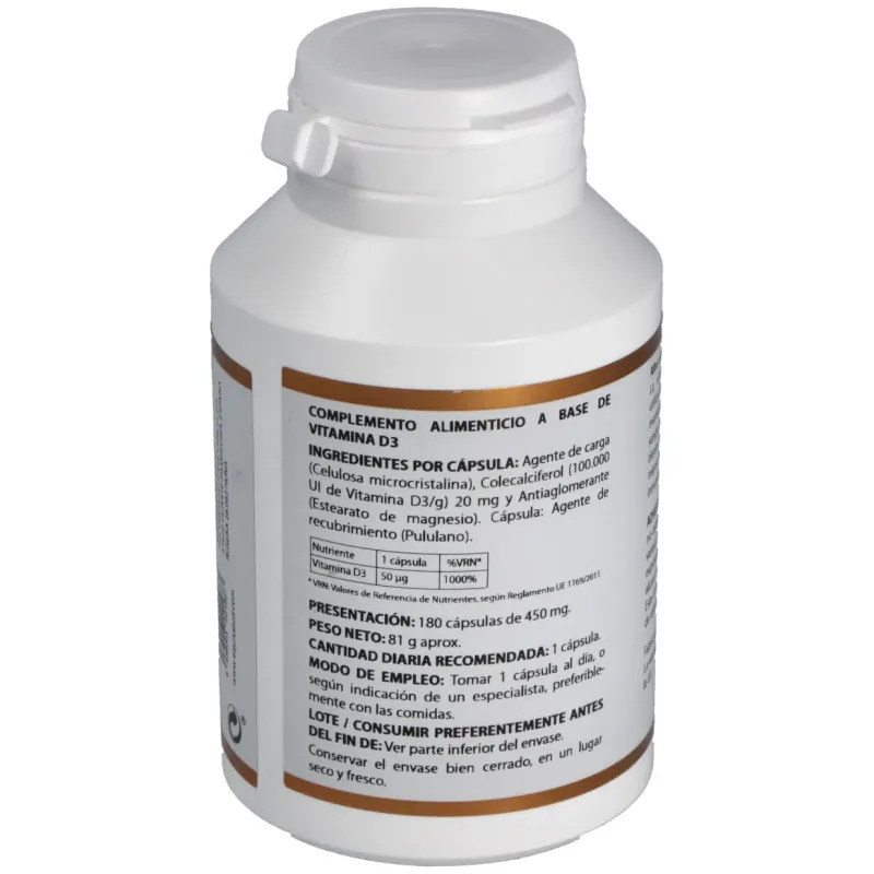 Holovit vit. d3 2000ui (colecalciferol) 180cap. | Farmacia Barata Holovit vit. d3 2000ui (colecalciferol) 180cap. | Farmacia Barata