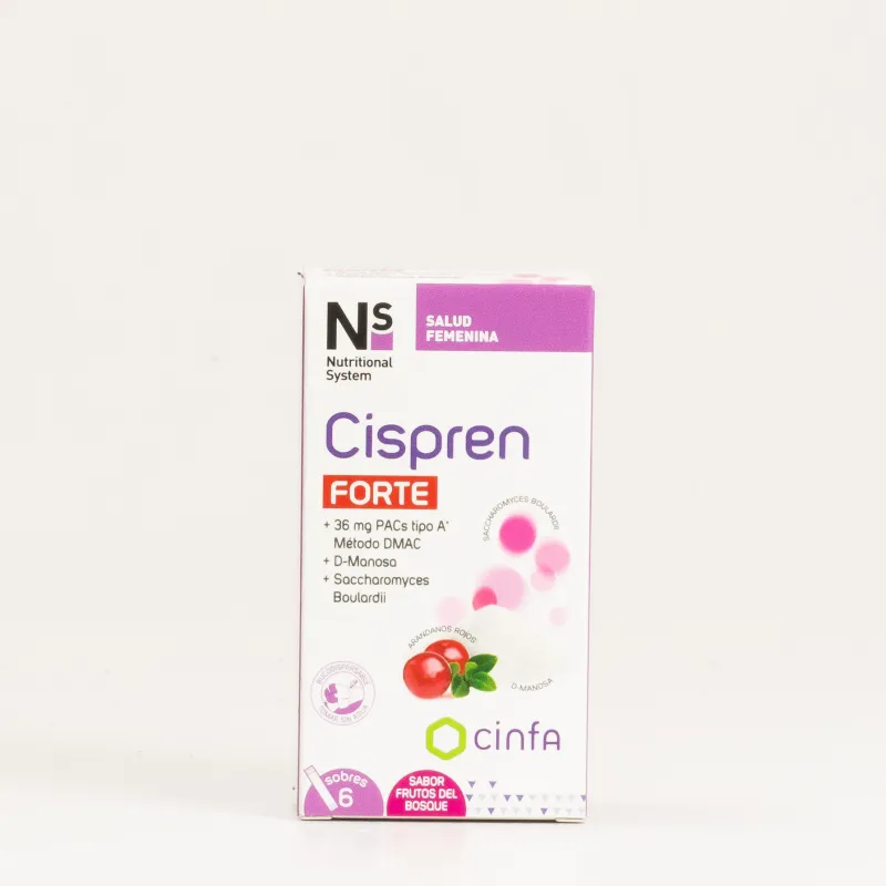 NS Cispren Forte, 6 Sobres. NS Cispren Forte, 6 Sobres.