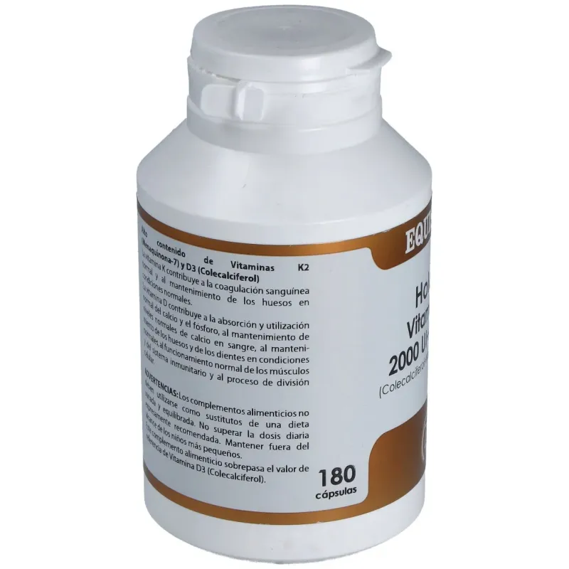 Holovit vit. d3 2000ui+k2 60mcg+menaquinona 180cap | Farmacia Barata