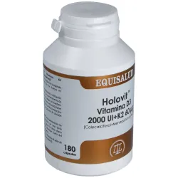 Holovit vit. d3 2000ui+k2 60mcg+menaquinona 180cap | Farmacia Barata