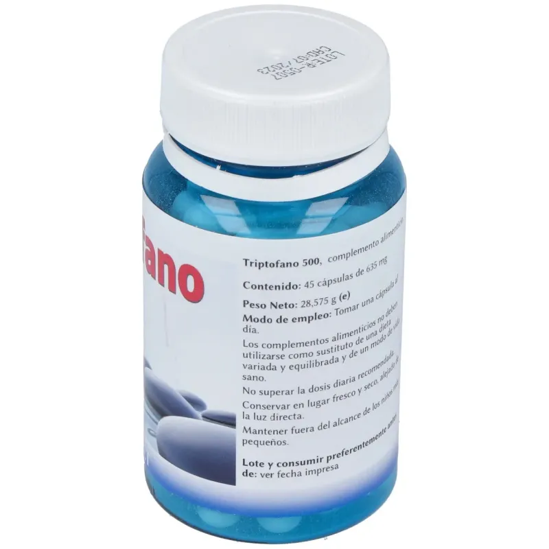 Espadiet triptofano 500 mg 45 cáps | Farmacia Barata Espadiet triptofano 500 mg 45 cáps | Farmacia Barata