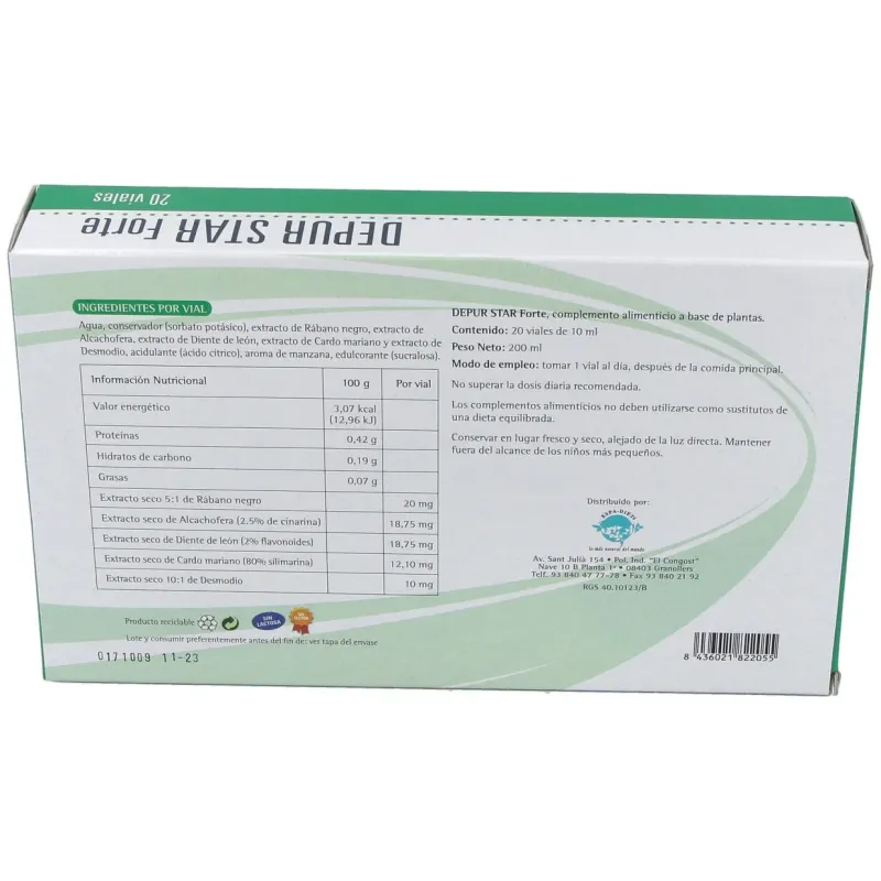 Espadiet depur star forte 20uds | Farmacia Barata Espadiet depur star forte 20uds | Farmacia Barata
