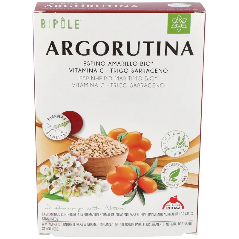 Biopole argorutina 20 ampollas | Farmacia Barata