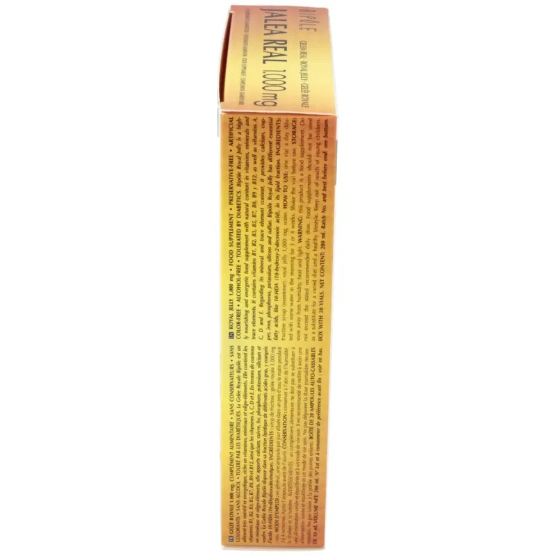 Intersa jalea real adultos 1000mg 20 ampollas | Farmacia Barata
