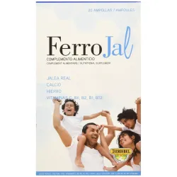 Herdibel ferrojal 20 ampollas