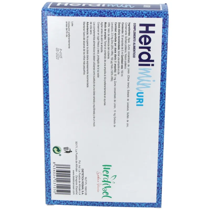Herdibel herdimin uri 30amp | Farmacia Barata Herdibel herdimin uri 30amp | Farmacia Barata