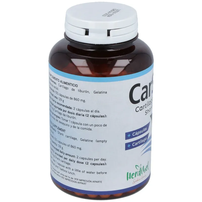 Carshark cartilago de tiburon 150cap. | Farmacia Barata Carshark cartilago de tiburon 150cap. | Farmacia Barata