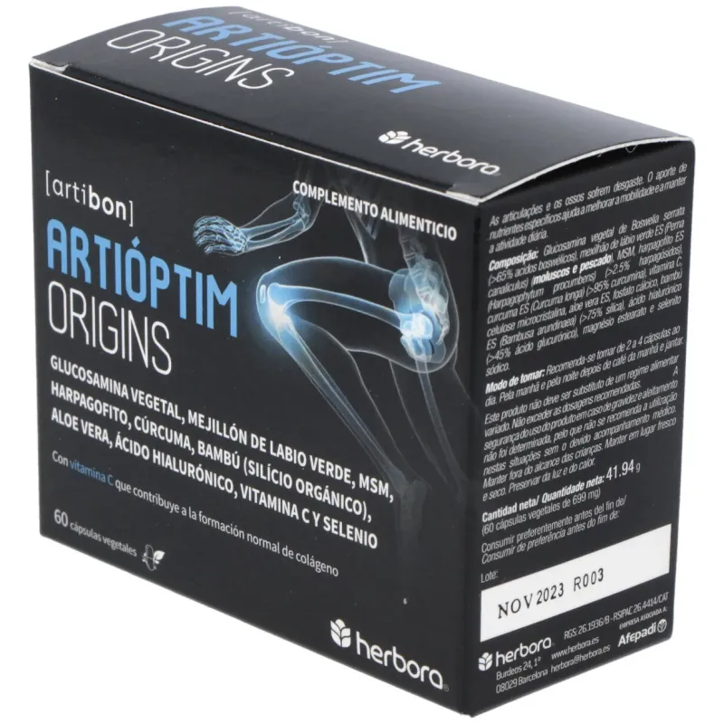 Artisix artioptim origins 60vcaps | Farmacia Barata