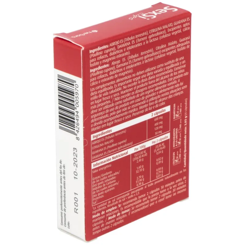 Herbora sexsi 4caps | Farmacia Barata