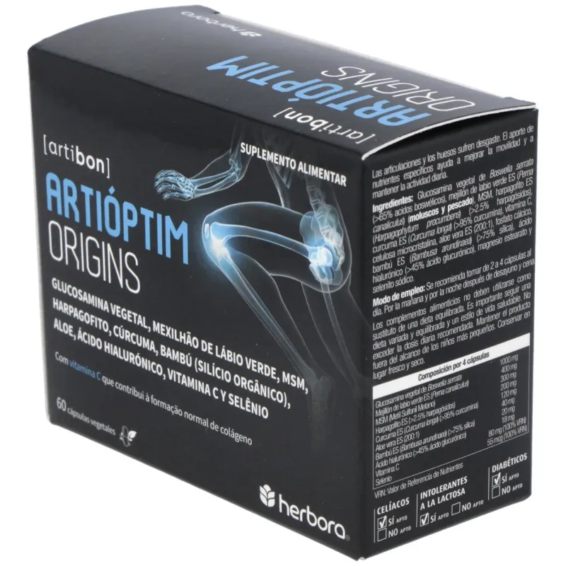 Artisix artioptim origins 60vcaps | Farmacia Barata