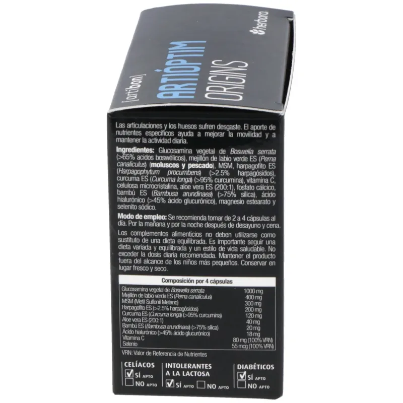 Artisix artioptim origins 60vcaps | Farmacia Barata
