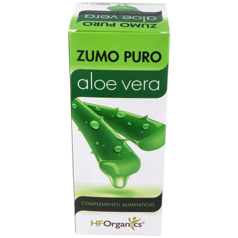 Hforganics zumo puro aloe vera 1l | Farmacia Barata