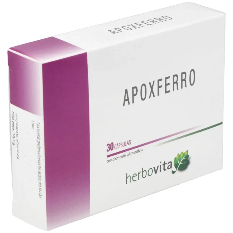 Herbovita apoxferro 30cáps | Farmacia Barata Herbovita apoxferro 30cáps | Farmacia Barata