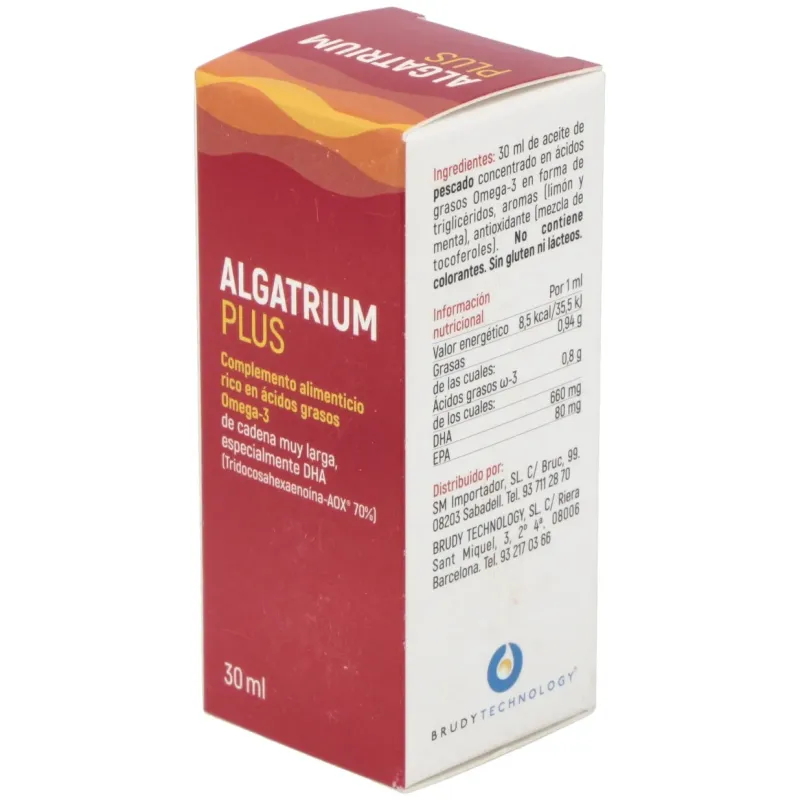 Algatrium plus liquido (dha 70%) 30ml. | Farmacia Barata Algatrium plus liquido (dha 70%) 30ml. | Farmacia Barata